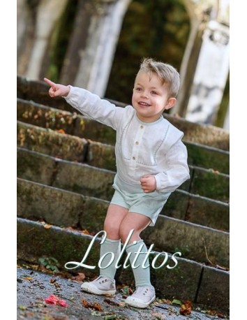 Lolittos colección Emperatriz Niño Pantalón + Camisa 2
