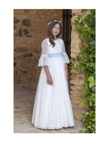 Manuela Macías Vestido Blanca Comunión 2026