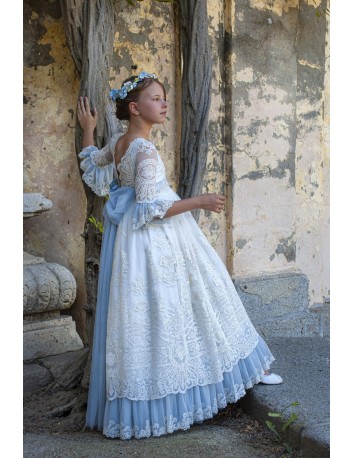 Monair Vestido Poema Azul