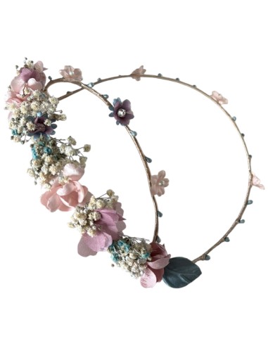 Abuela Tata Tiara Comunión Flores