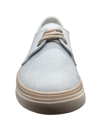 Guxs Zapato Blucher Niño modelo Ceremonia piel Celeste 2
