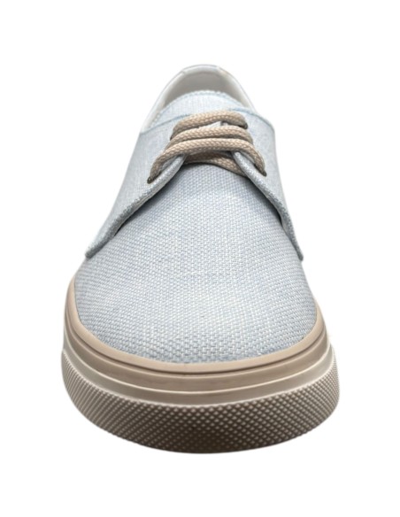 Guxs Zapato Blucher Niño modelo Ceremonia piel Celeste