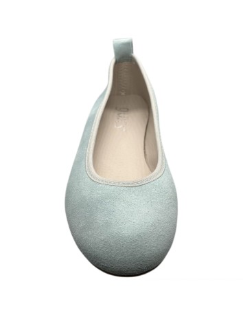 Guxs Zapato Niña modelo Ballet serraje salvia 2