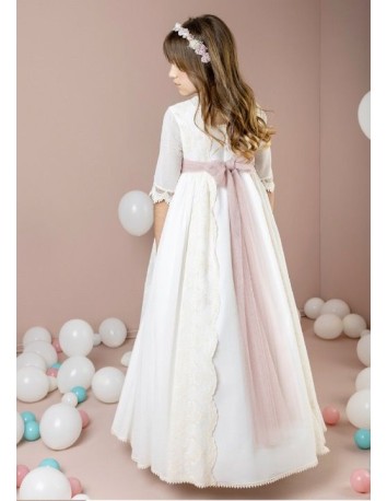 Lilus Vestido Lazo Rosa 2