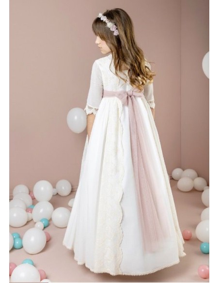 Lilus Vestido Lazo Rosa