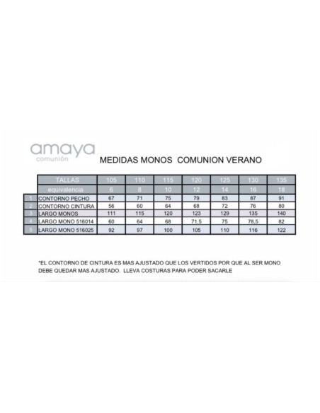 Amaya Mono Comunión  en tul Fantasía