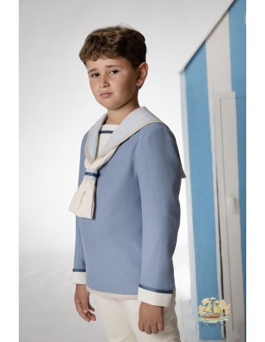 Amalio Rubio Traje Comunión Marinero Celeste