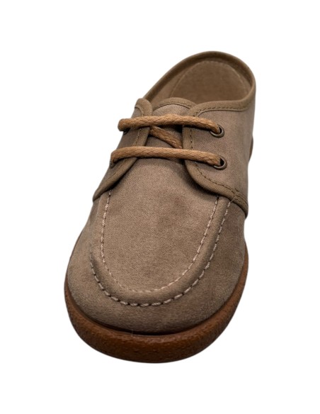 Naútico Cordon Cuero Serratex Taupe