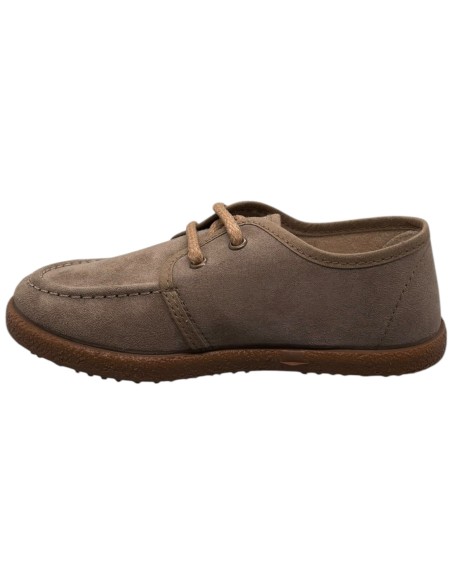Naútico Cordon Cuero Serratex Taupe