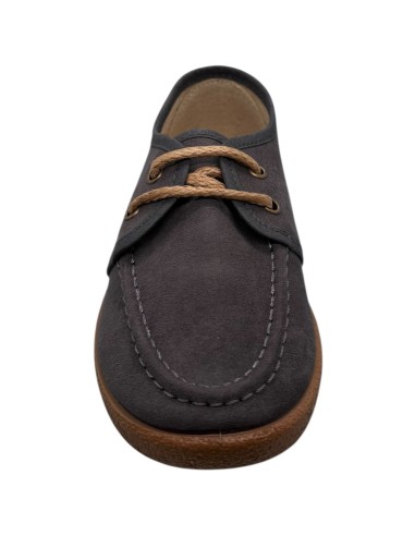 Naútico Cordon Cuero Serratex Gris