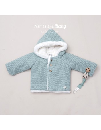 Pangasa Trenka con bolsillo color verde empolvado