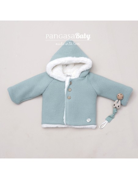 Pangasa Trenka con bolsillo color verde empolvado