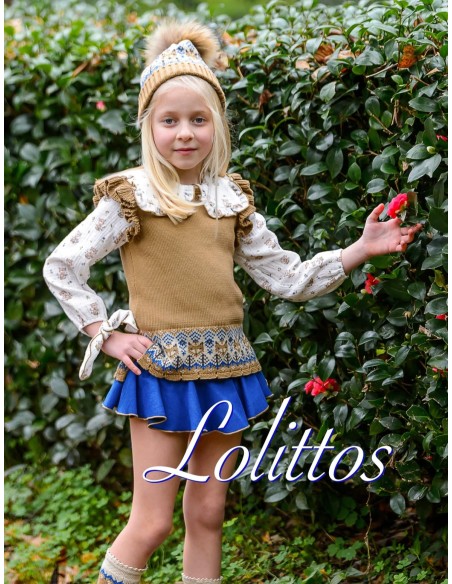 Lolittos colección Fábula Blusa + Rana/Falda + Chaleco