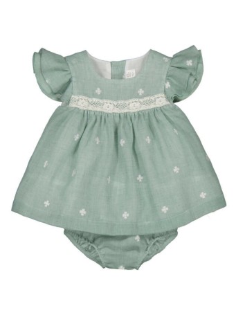 Mayoral colección Aqua Vestido bordado