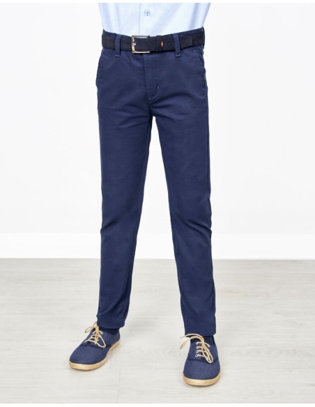 Spagnolo Pantalón Gabardina Estampada
