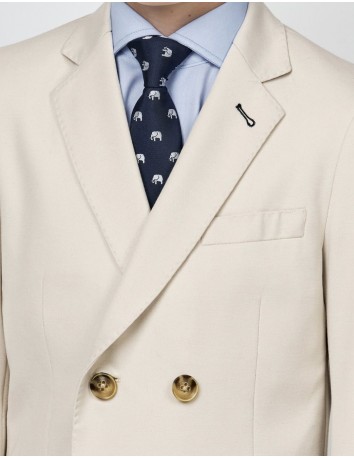 Spagnolo Americana Punto Cruzada Beige 2