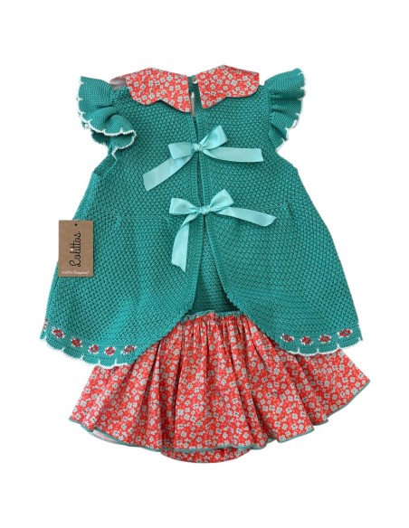Lolittos colección Aroma Conjunto niña Top + Cubrefalda