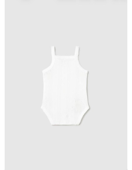 Mayoral Body Cuello Blanco mangas sisa