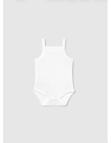 Mayoral Body Cuello Blanco mangas sisa
