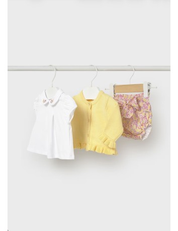 Mayoral colección Sunny conjunto 3 piezas tricot