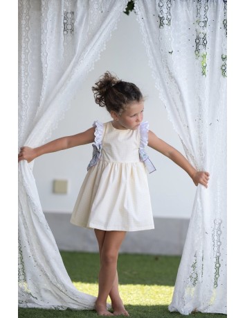 Mon Petit Bonbon colección Liberty Lila/Amarilla Vestido 2