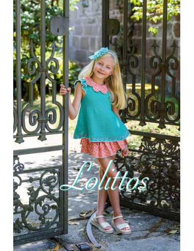 Lolittos colección Aroma Conjunto niña Top +...