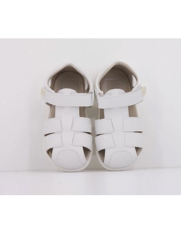Piruflex by Pirufin Sandalia piel bloque summer Blanco 2
