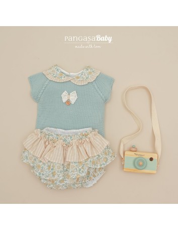 Pangasa coleción Flores Conjunto niña