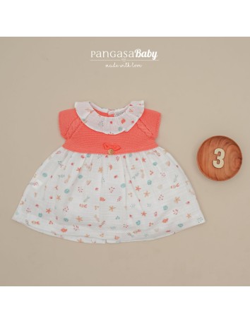 Pangasa coleción Peces Vestido coral