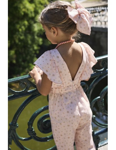 La Martinica colección Peach Mono vichy Estampado