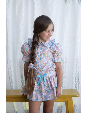 Mon Petit Bonbon colección Liberty  Conjunto niña...