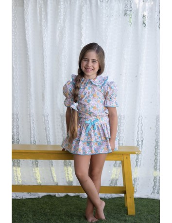 Mon Petit Bonbon colección Liberty  Conjunto niña... 2