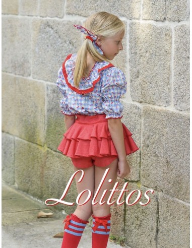 Lolittos colección Cherry Conjunto niña