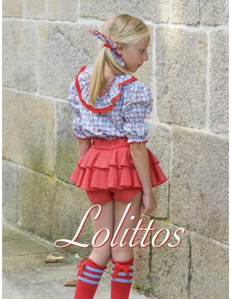 Lolittos colección Cherry Conjunto niña