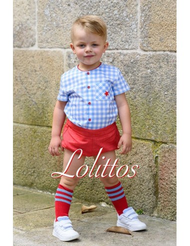 Lolittos colección Cherry Conjunto niño