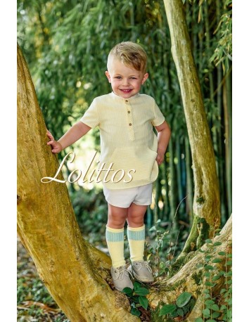 Lolittos colección Pretty Camisa y Bermuda niño