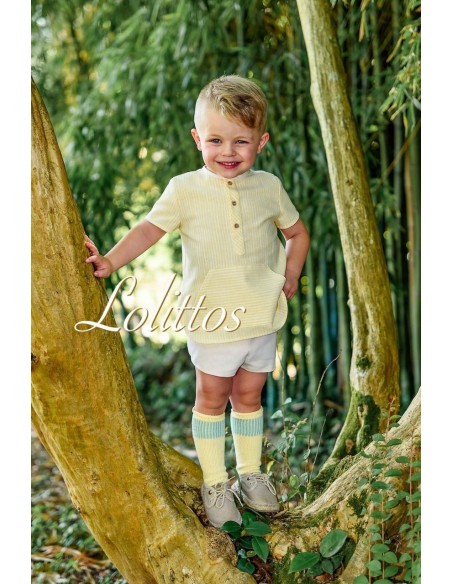Lolittos colección Pretty Camisa y Bermuda niño