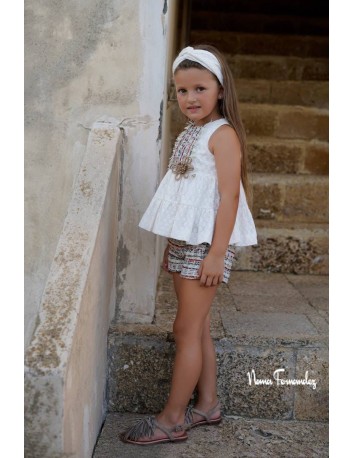 Noma Fernández colección Yuca Short + Blusón