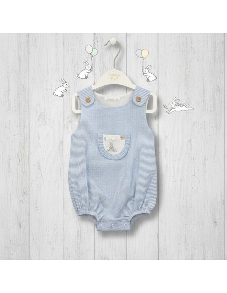 Valentina Bebes colección Blue Rabbit Ranita rayas