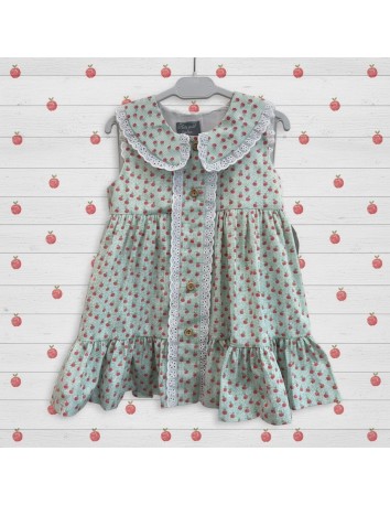 Mon Petit Bonbon colección Vichy Manzanas tira bordada... 2