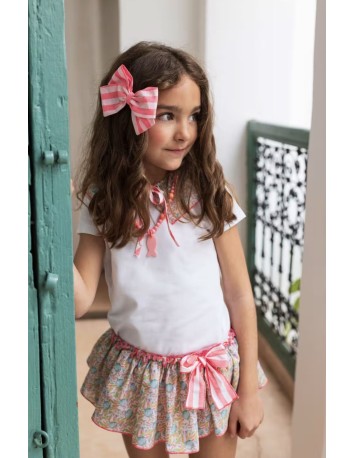 Kids Chocolate colección Flúor Liberty Conjunto niña