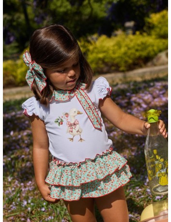 La Martinica colección Frambuesa Braguitas + Camiseta