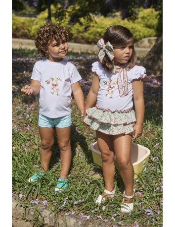La Martinica colección Frambuesa Braguitas + Camiseta 2