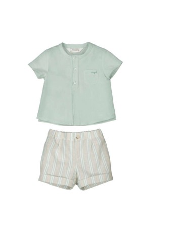 Mayoral colección Aqua conjunto pantalón corto plana