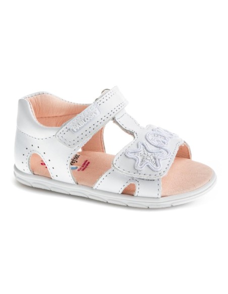 Pablosky sandalia 066900 piel color Olimpo Blanco colección verano 2026