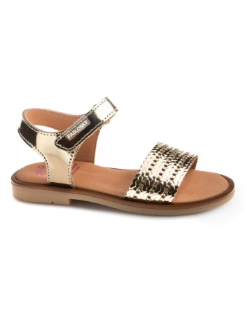 Pablosky sandalia 451780 piel color Olimpo dorado...