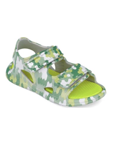 Biomecanics Sandalias estampada verde aqua