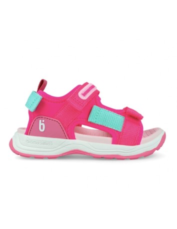 Biomecanics Sandalias tiras rosa fucsia Nylon 2