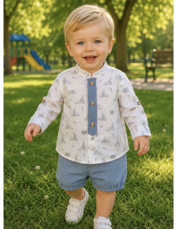 Valentina Bebes colección Blue Rabbit Conjunto niño