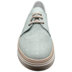 Guxs Zapato Blucher Niño modelo Ceremonia piel verde aguamarina